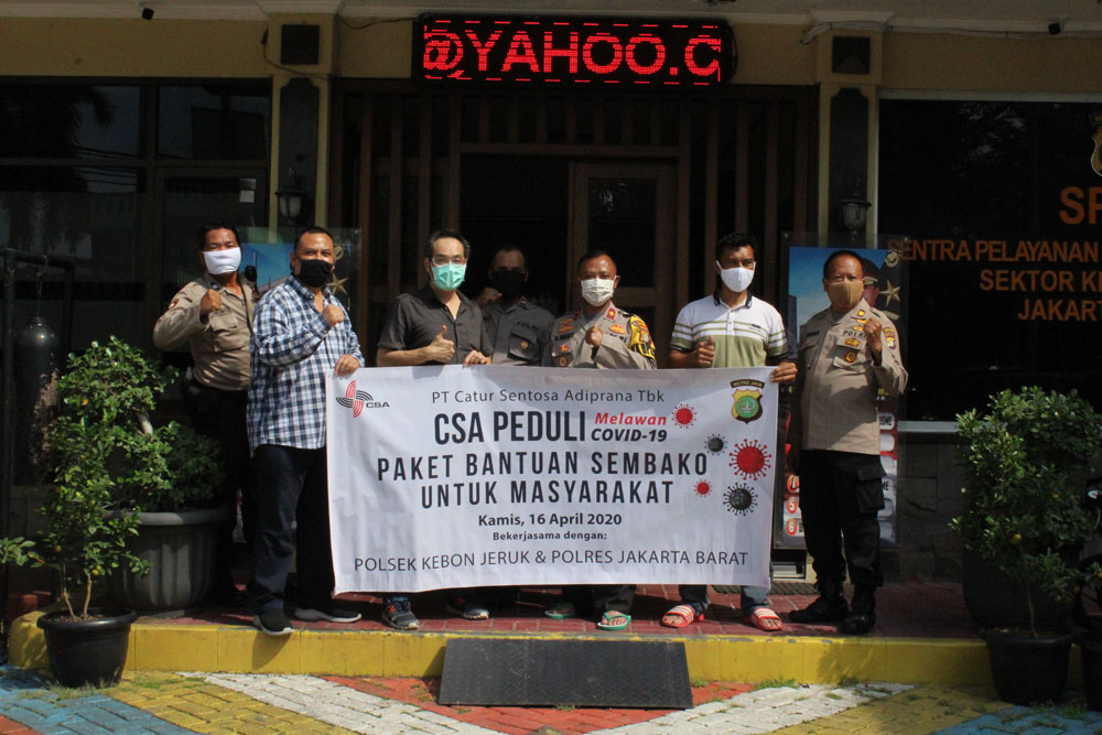 CSA Distributed Aid During Pandemic COVID-19