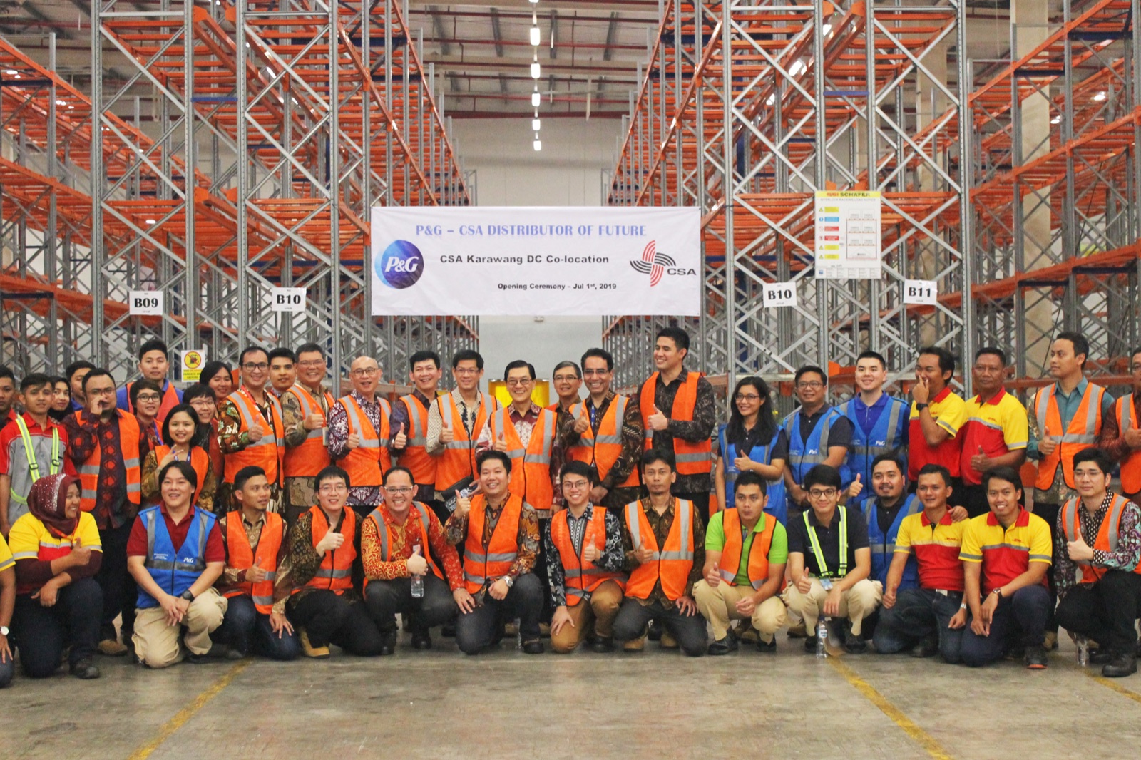 CSA collaborates with P&G for product logistics and supply chain optimization